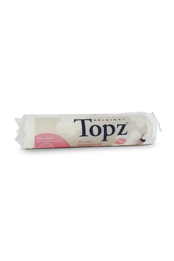 Topz Bomulls Rondeller 80st